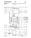 Схема №1 SAN2232-1 I с изображением Полка для холодильной камеры Aeg 8996711608753